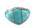 Turquoise Silver Ring Size 5-1/4 AX87965